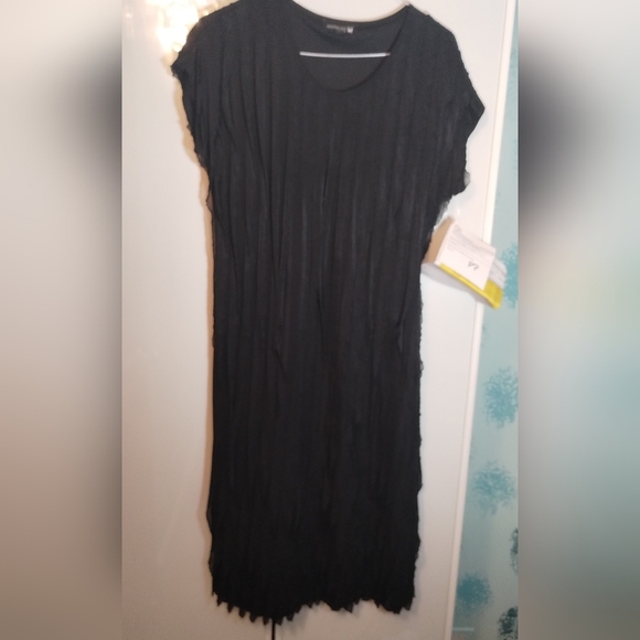 Anthony Design Original Rifle A-line Patty Black Dress Sz M NWT - Picture 2 of 8